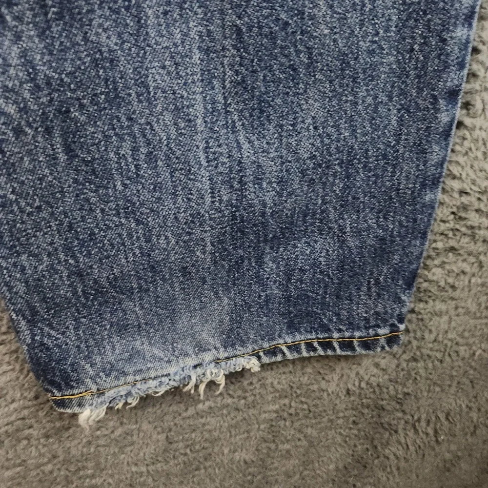 Levi's 517 Jeans Mens W34 L32 Blue Mid Rise Bootcut Faded Western Denim Pants